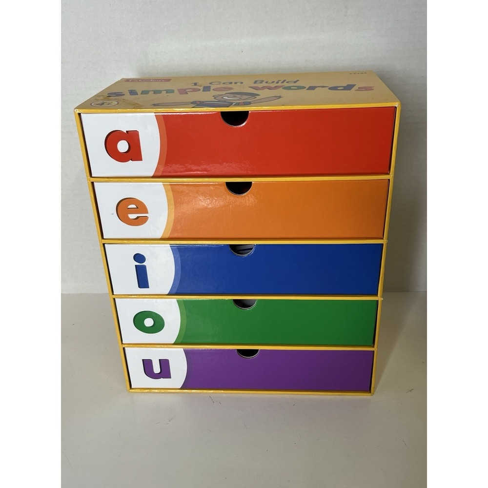 Lakeshore I Can Build Simple Words Phonics Learning Set Kindergarten Homeschool